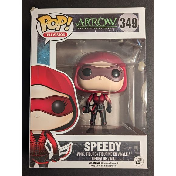 Funko Pop Television Arrow Speedy 349 Vaulted/Retired NRFB - Picture 1 of 7